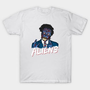 BECAUSE ALIENS T-Shirt